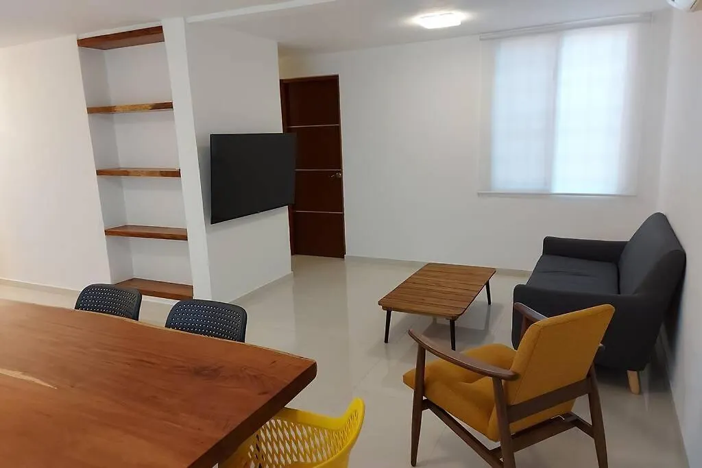 Departamento Ombligo Verde Cancun Apartment